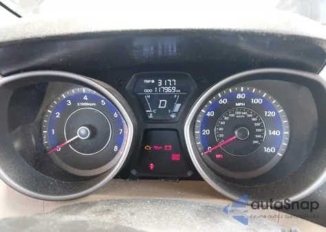 2013 Hyundai Elantra Gls z USA, uszkodzony, nr VIN KMHDH4AE9DU664481